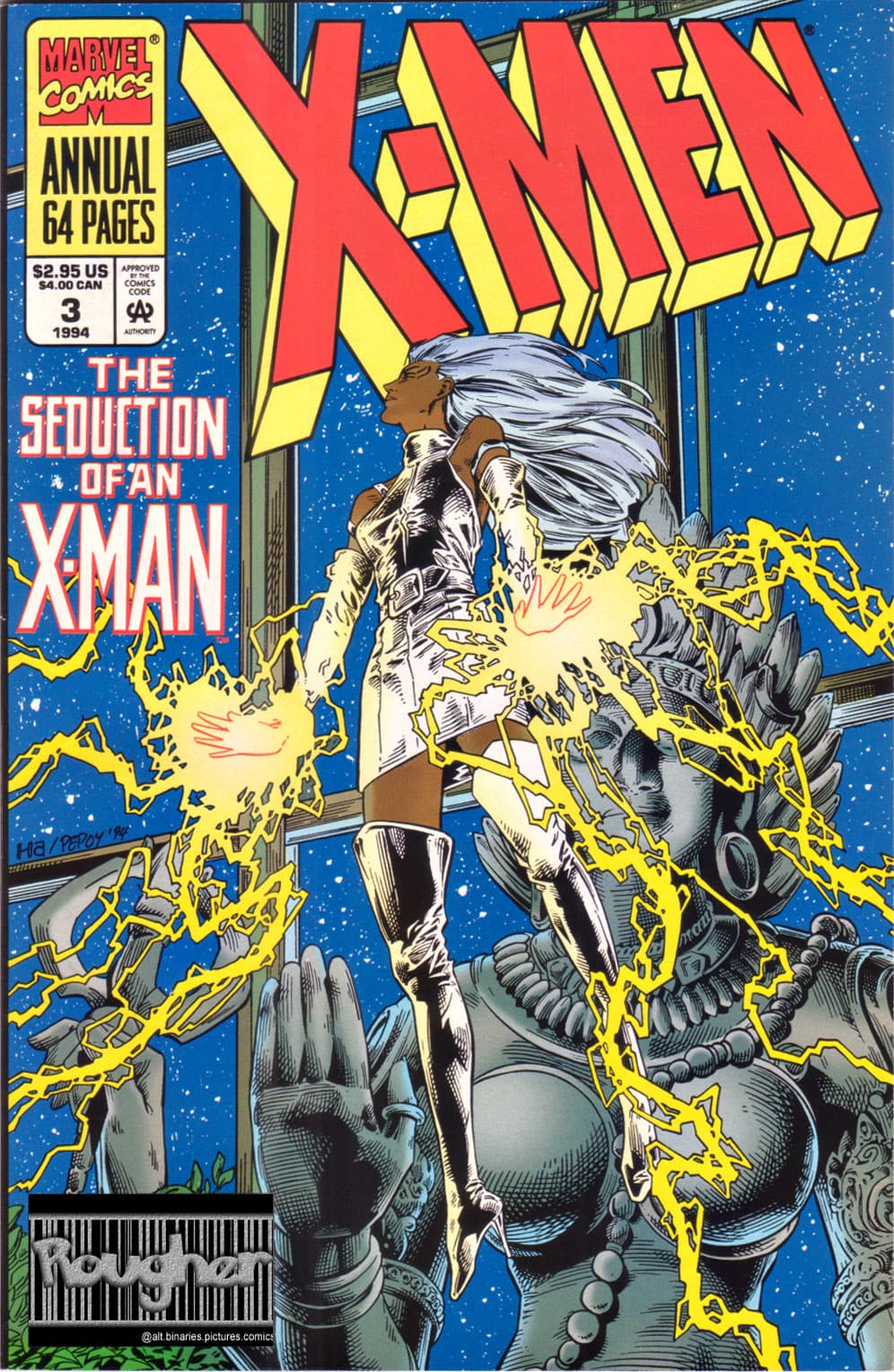 The X-Men Annual #3 cover