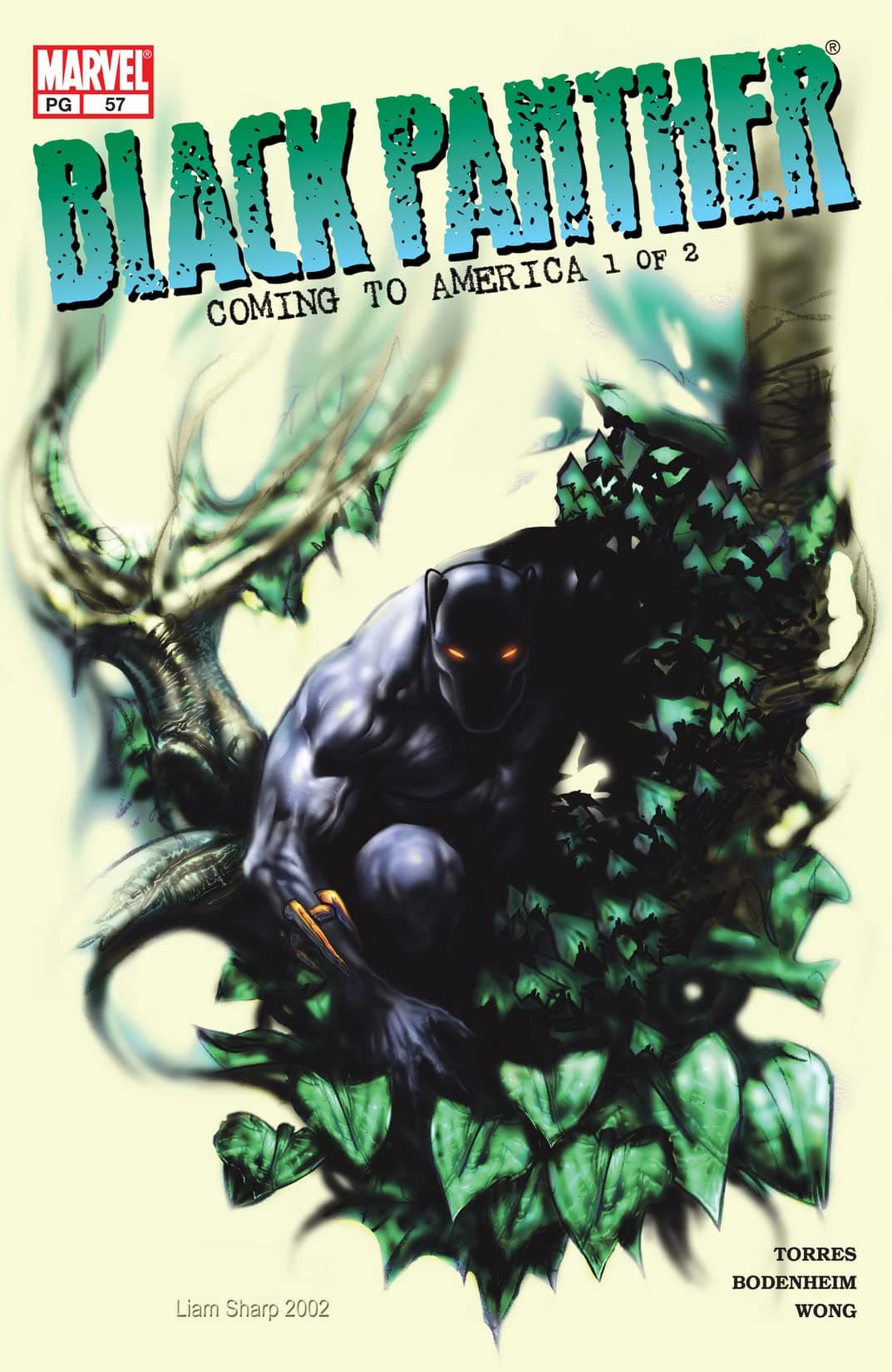 Black Panther #57 cover