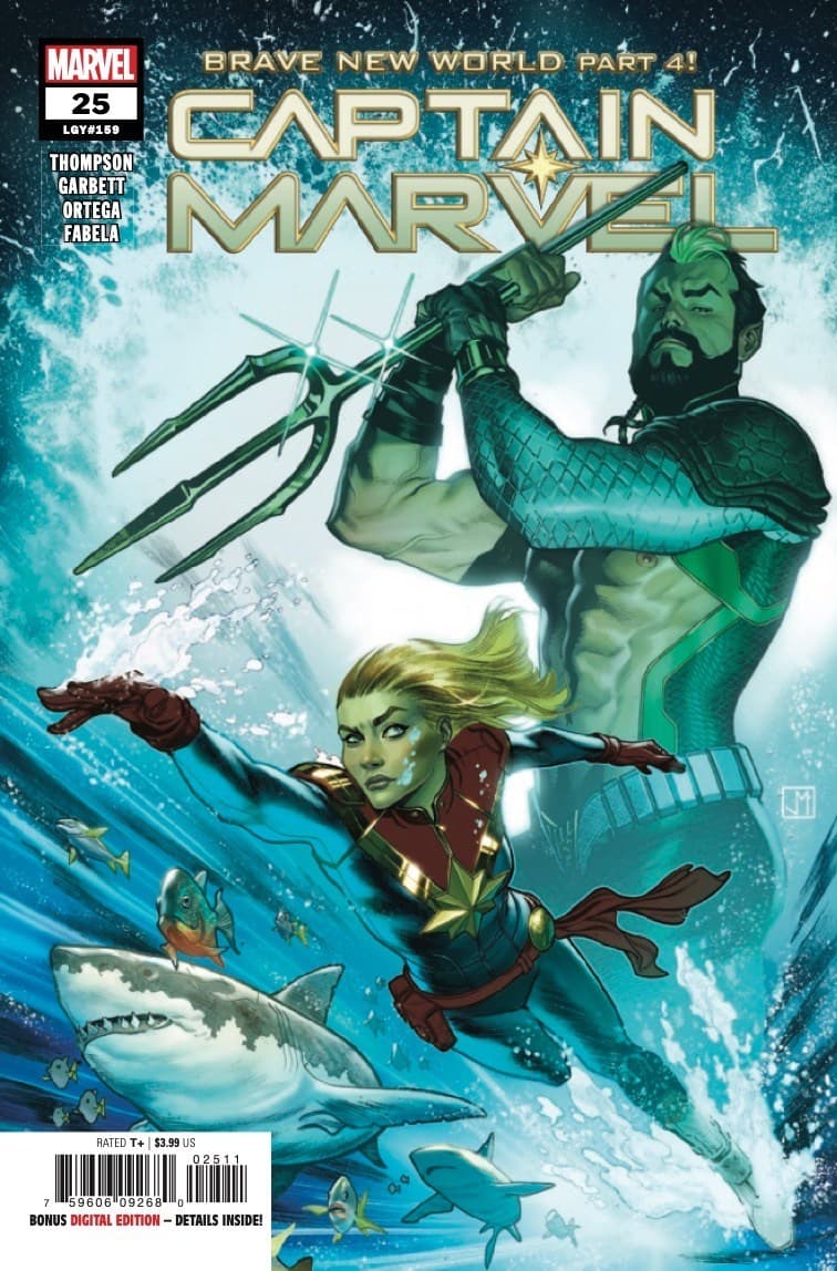 Captain Marvel #25 cover