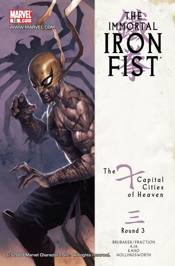 The Immortal Iron Fist #10 cover