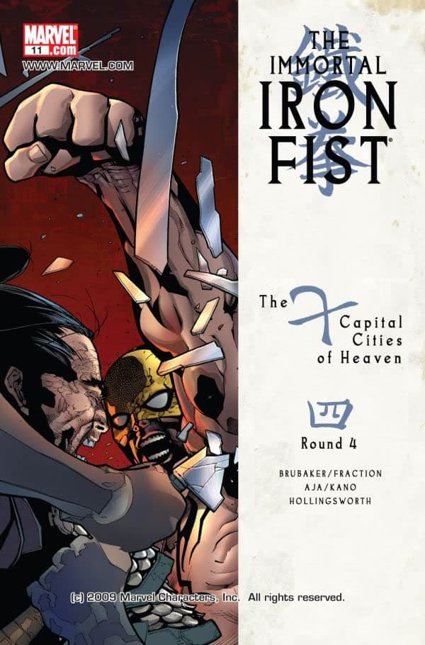 The Immortal Iron Fist #11 cover