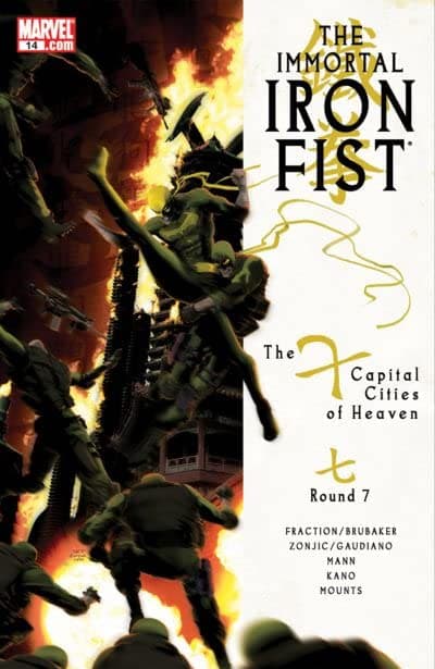 The Immortal Iron Fist #14 cover