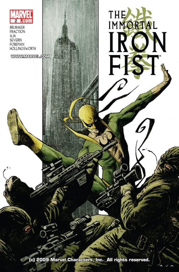 The Immortal Iron Fist #2 cover