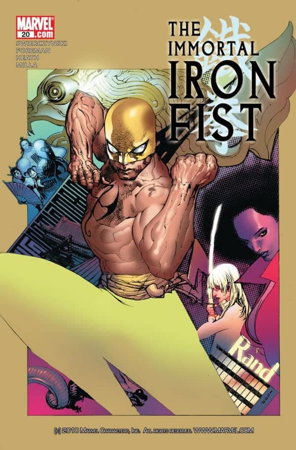 The Immortal Iron Fist #20 cover