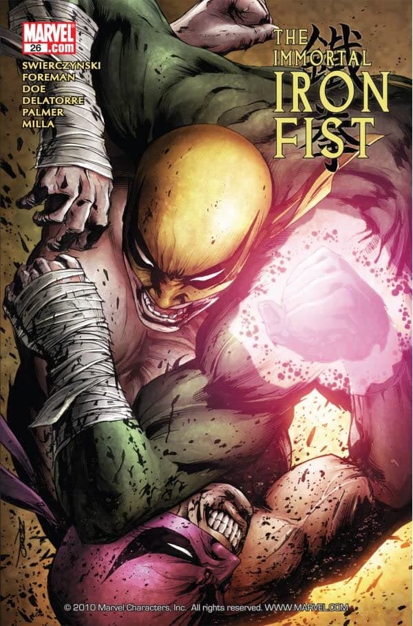 The Immortal Iron Fist #26 cover