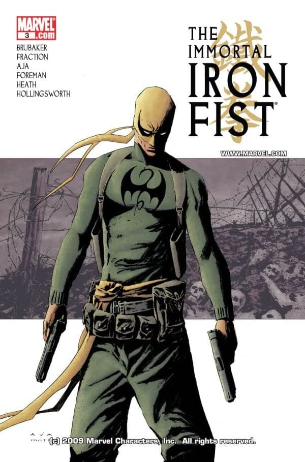 The Immortal Iron Fist #3 cover