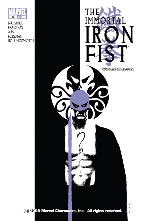 The Immortal Iron Fist #4 cover
