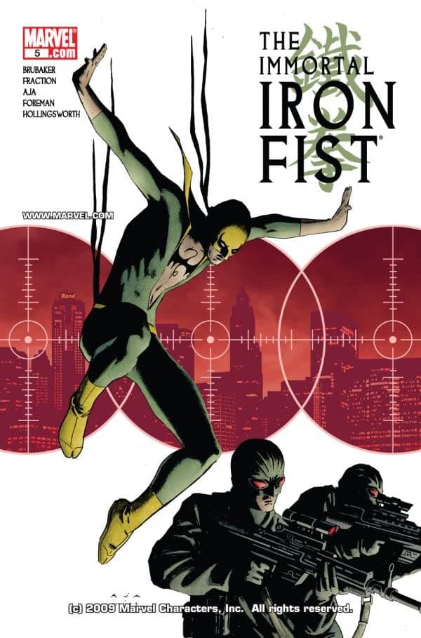 The Immortal Iron Fist #5 cover