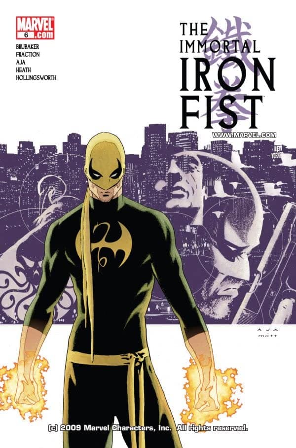 The Immortal Iron Fist #6 cover