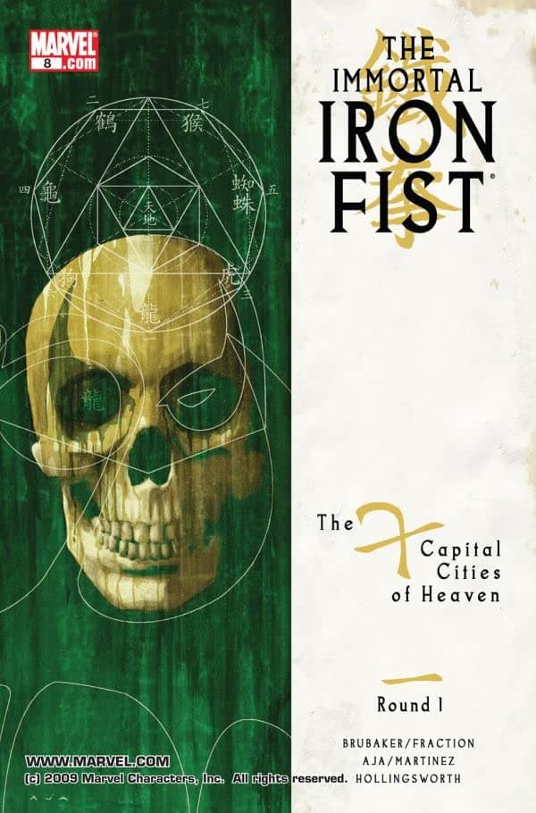 The Immortal Iron Fist #8 cover