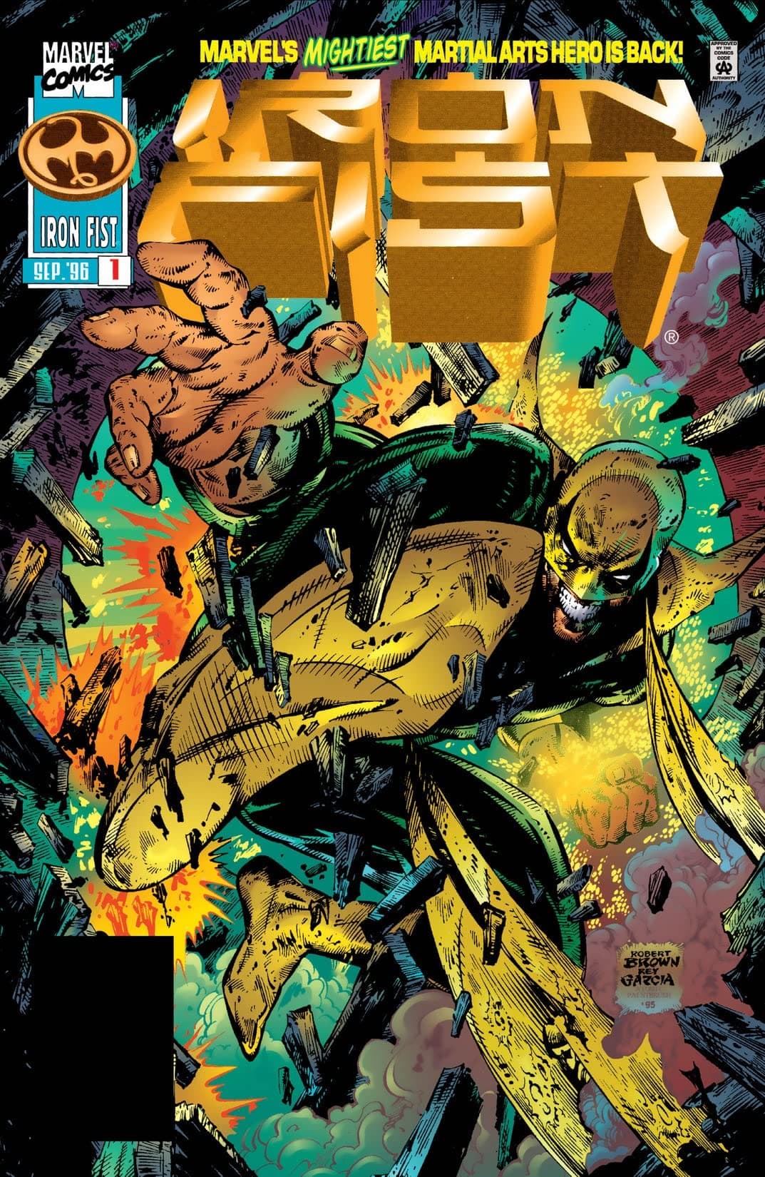 Iron Fist #1 cover