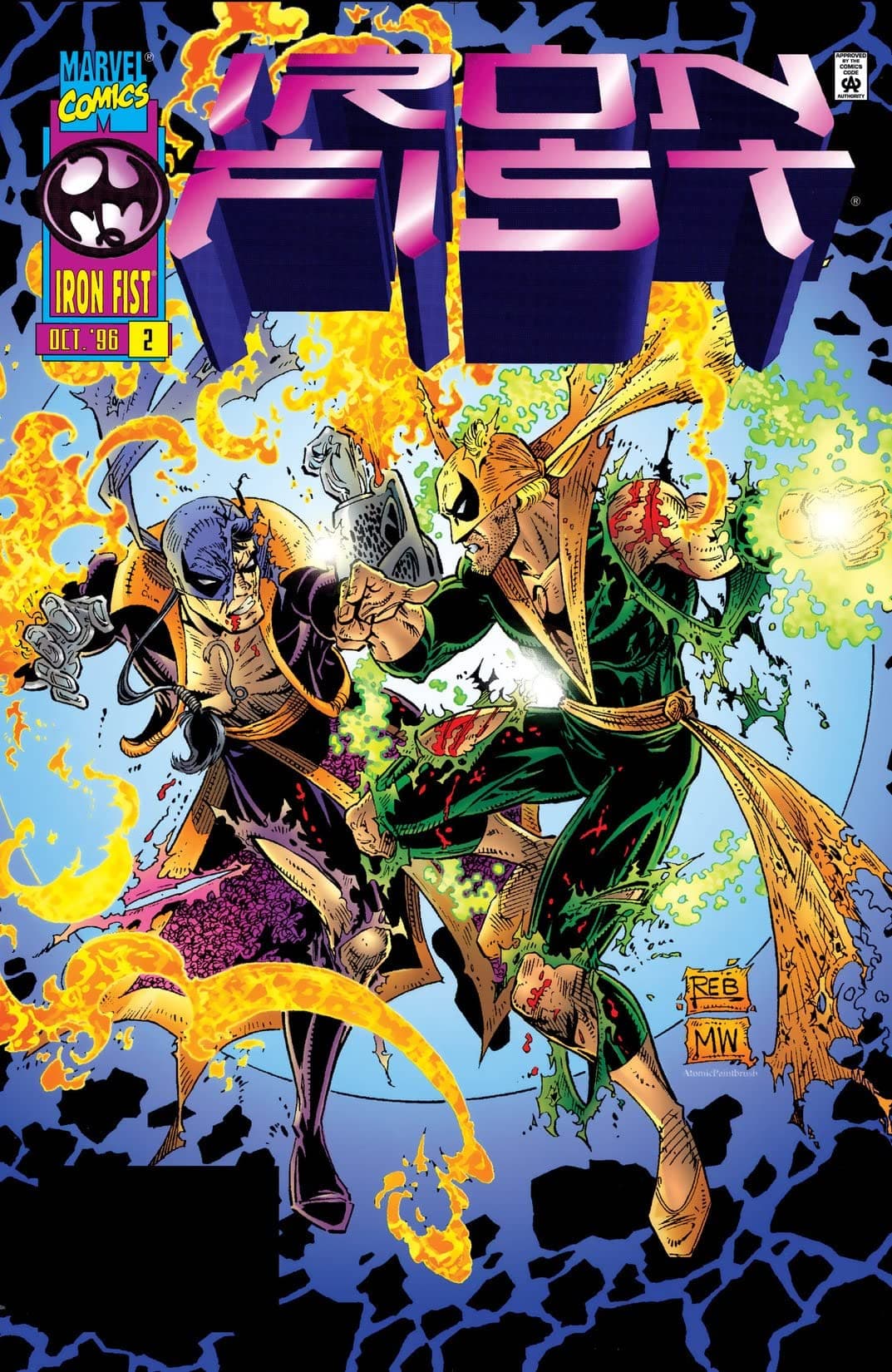 Iron Fist #2 cover