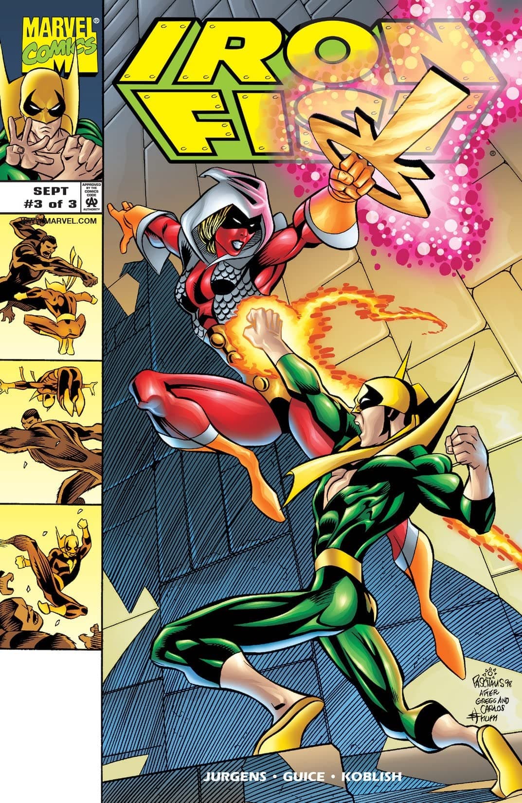 Iron Fist #3 cover