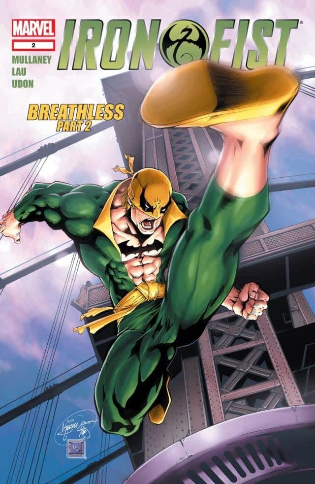 Iron Fist #2 cover