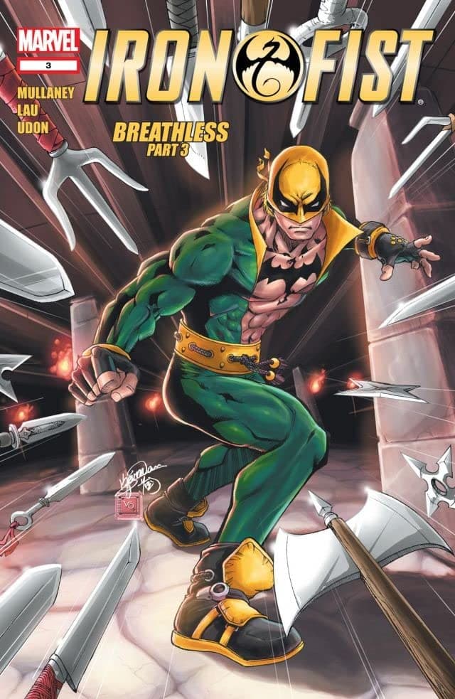 Iron Fist #3 cover