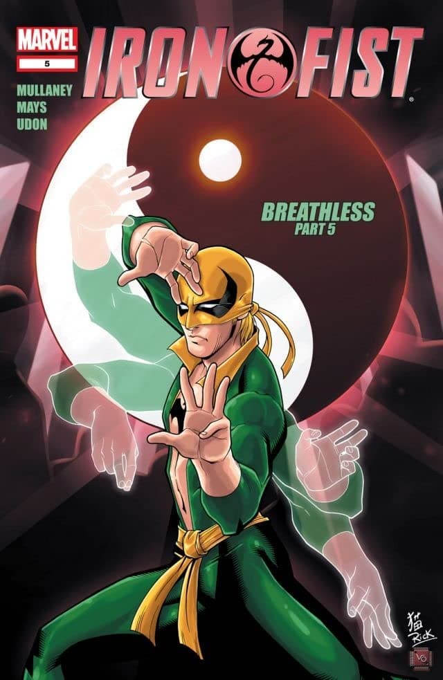Iron Fist #5 cover