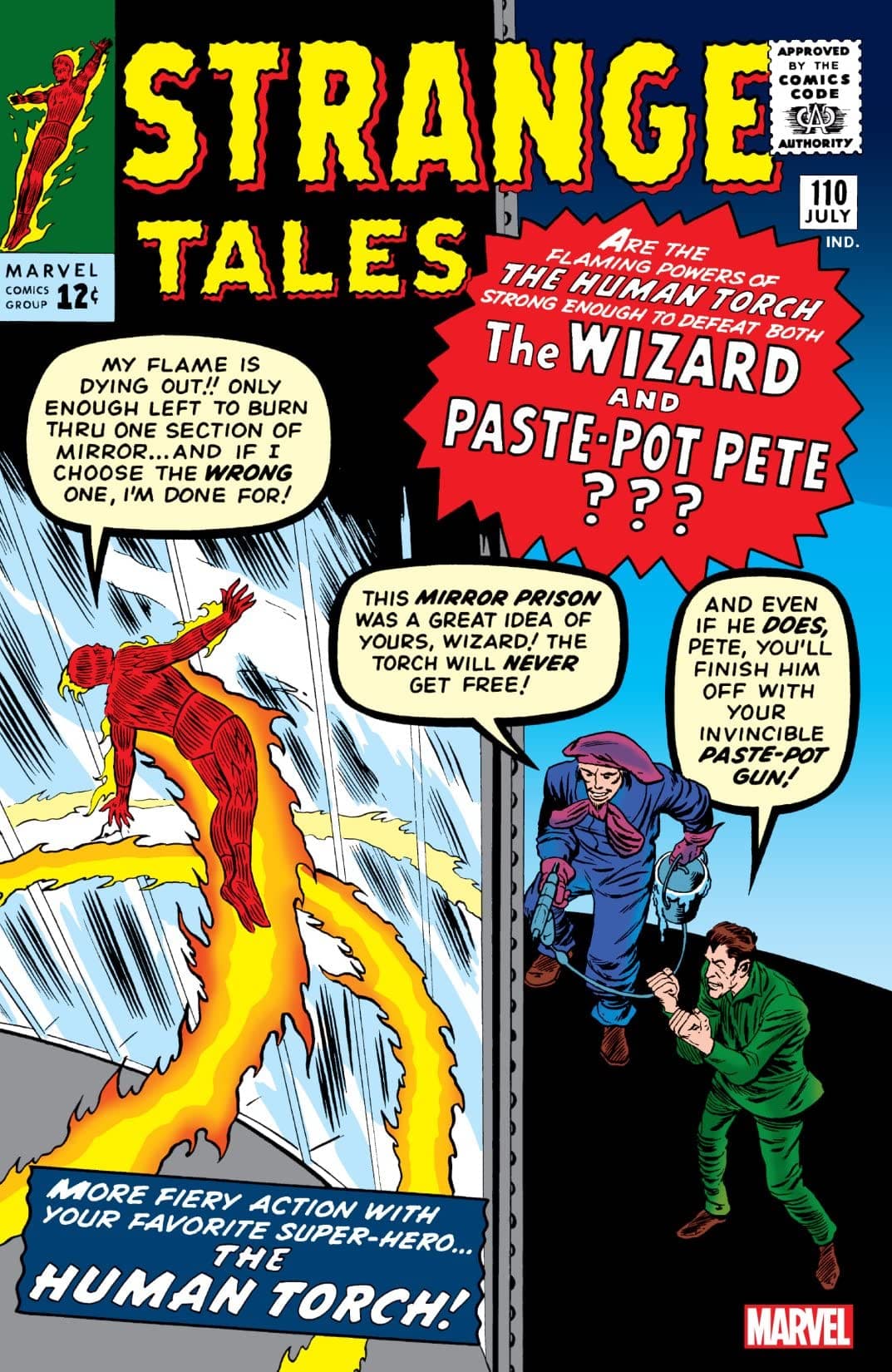 Strange Tales #110 cover