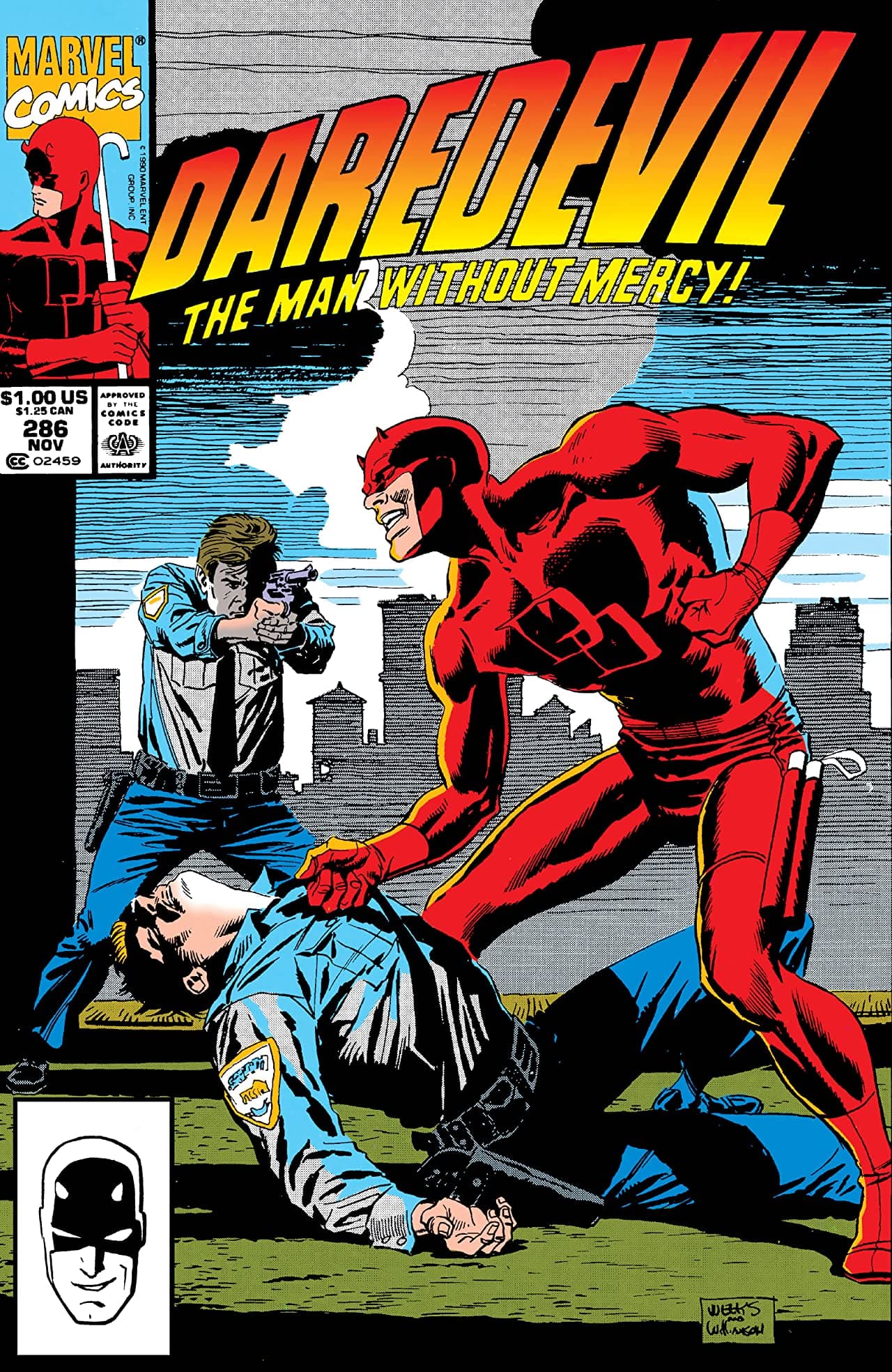 Daredevil #286 cover