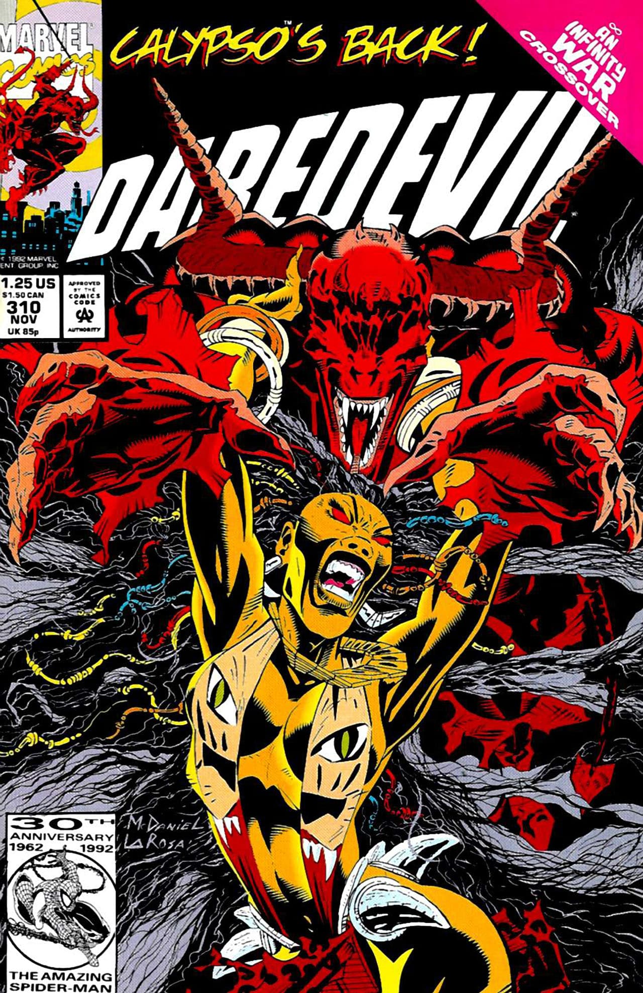 Daredevil #310 cover