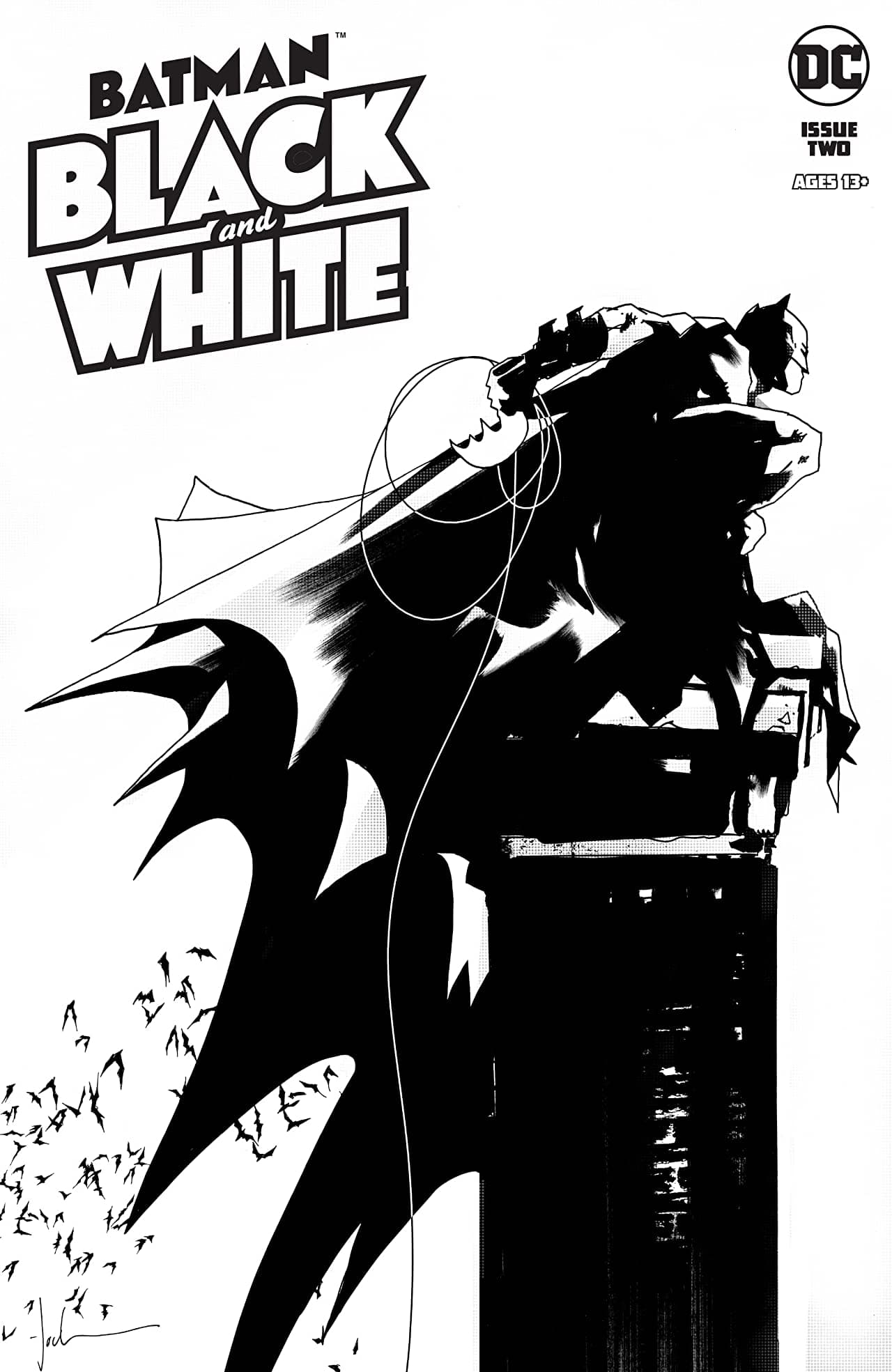 Batman Black & White #2 cover