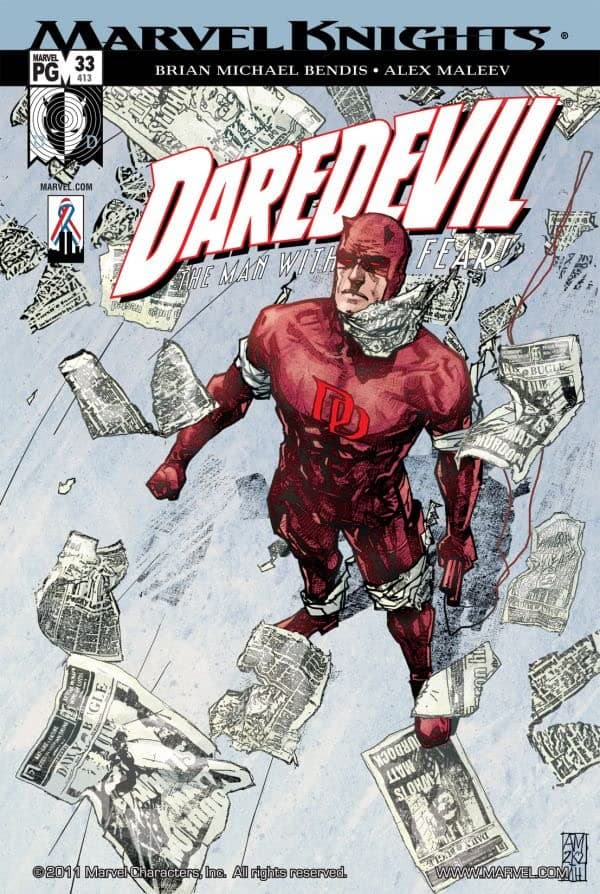 Daredevil #33 cover