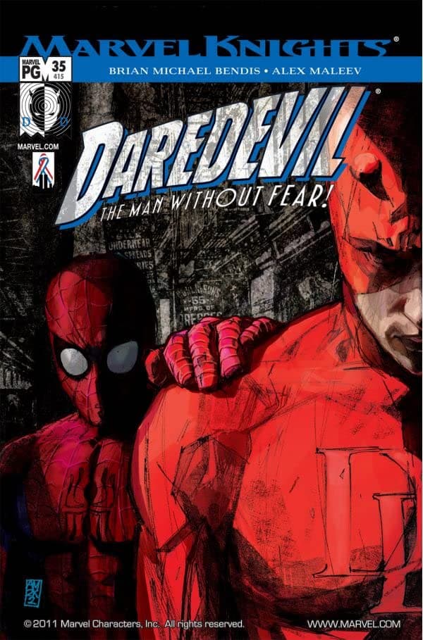 Daredevil #35 cover