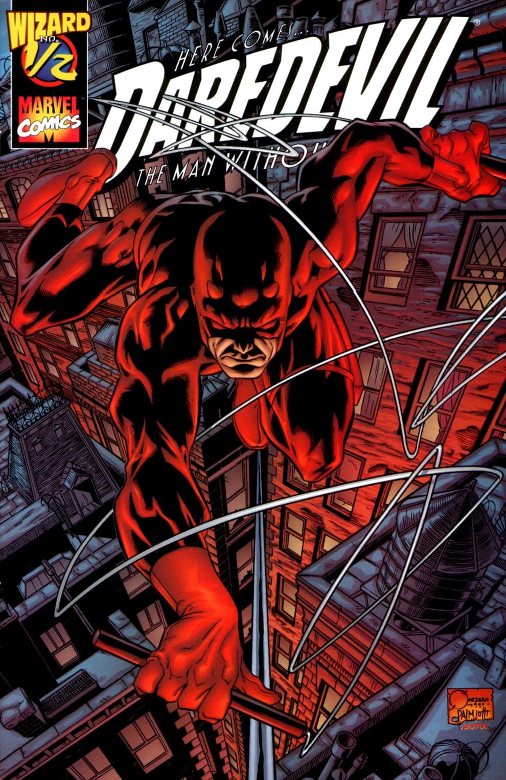 Daredevil #½ cover