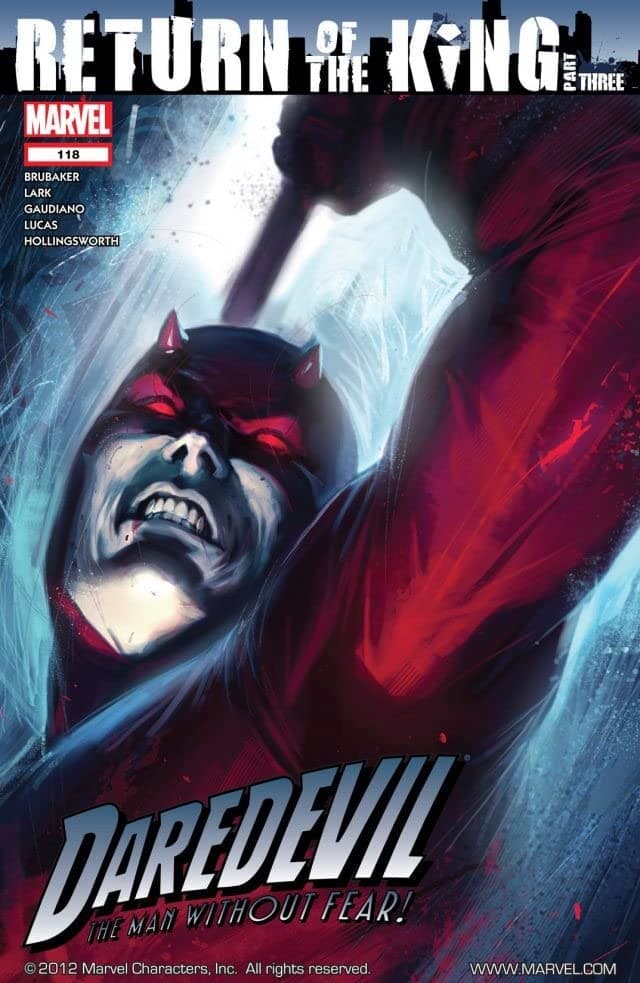 Daredevil #118 cover