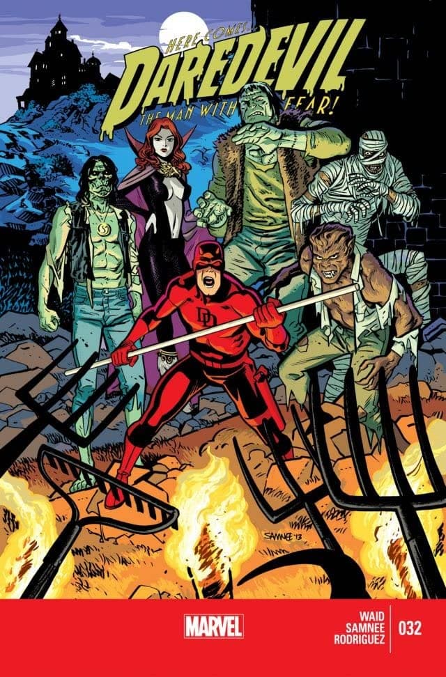 Daredevil #32 cover