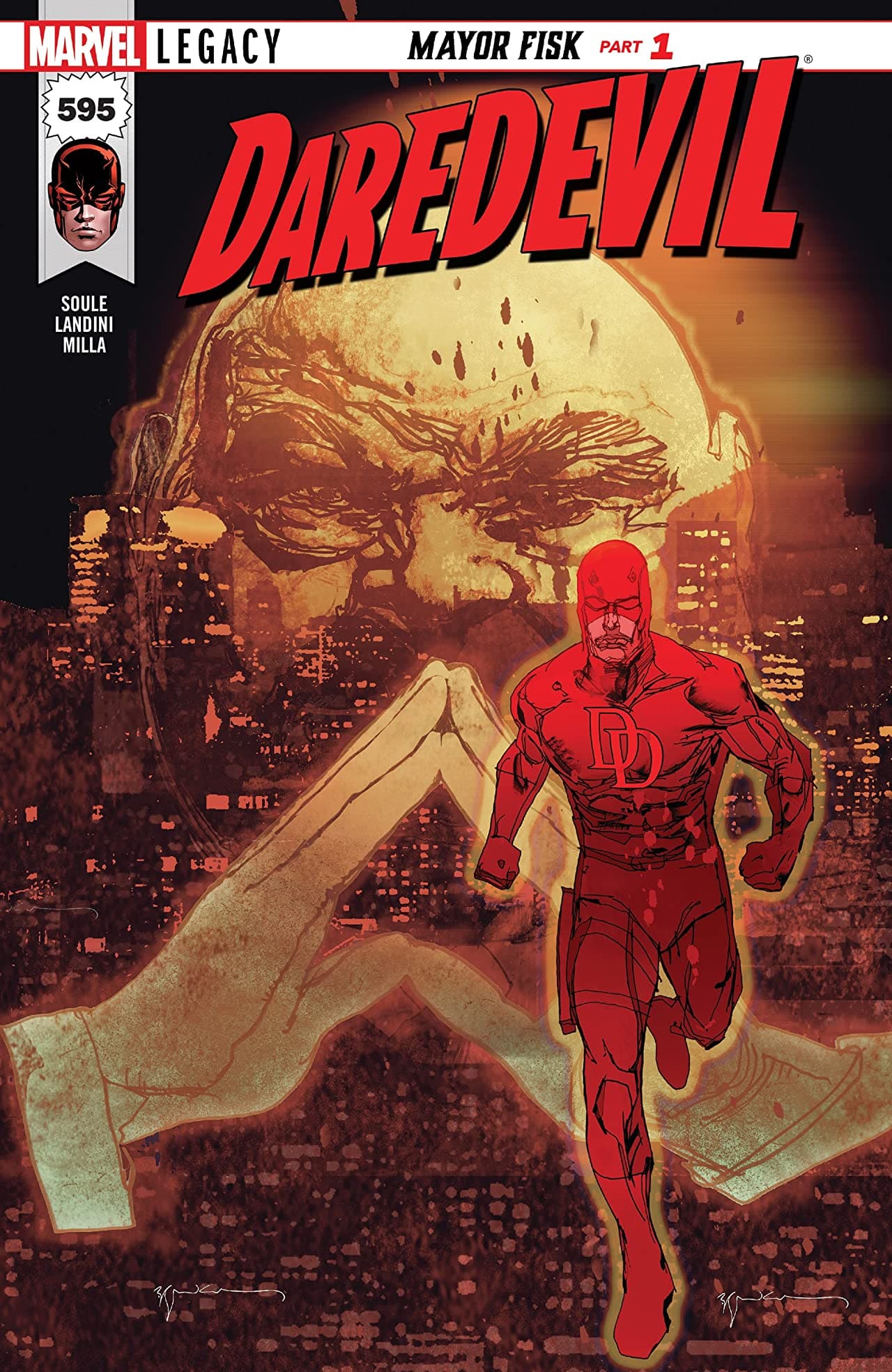 Daredevil #595 cover