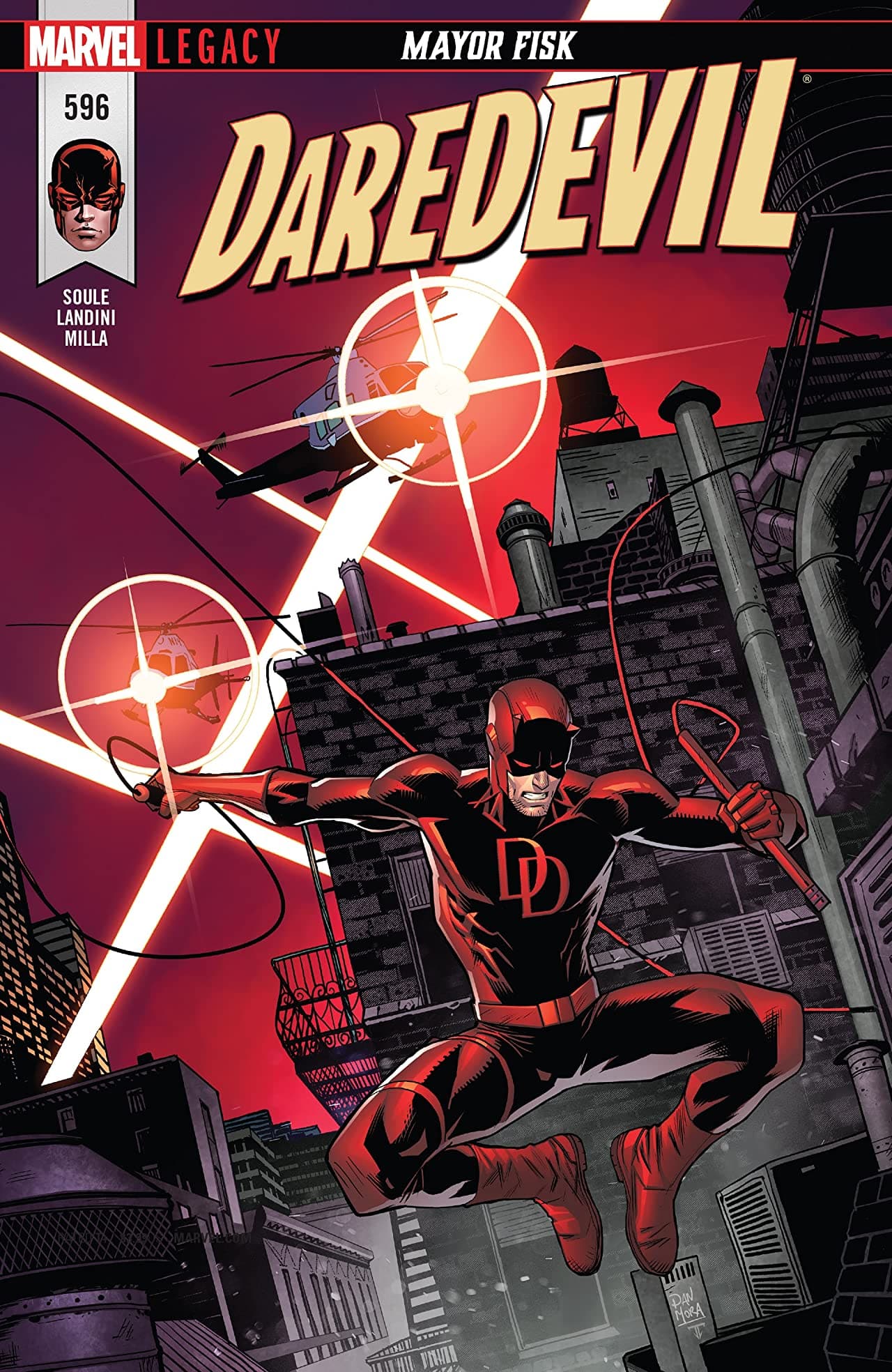 Daredevil #596 cover