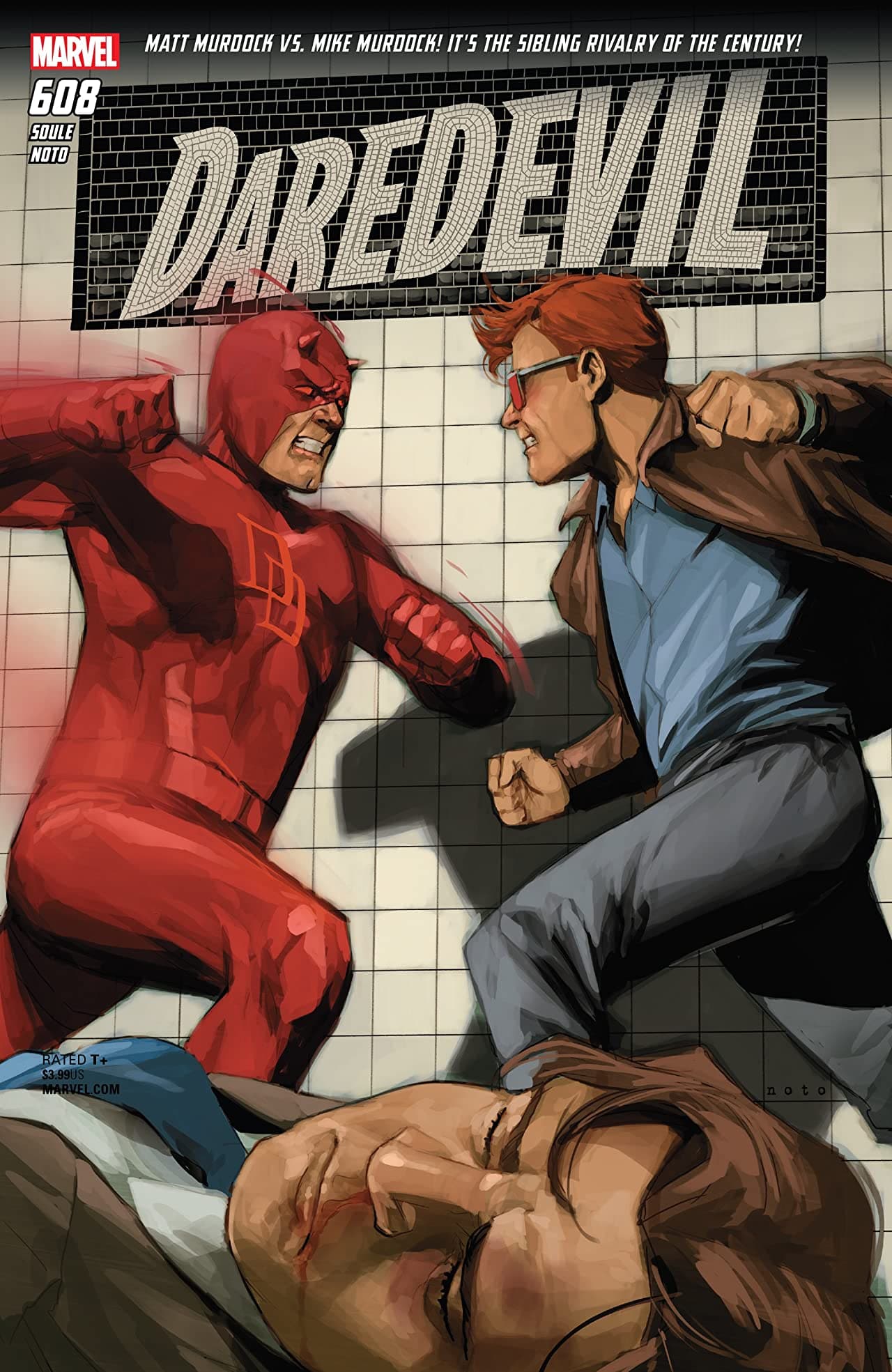 Daredevil #608 cover