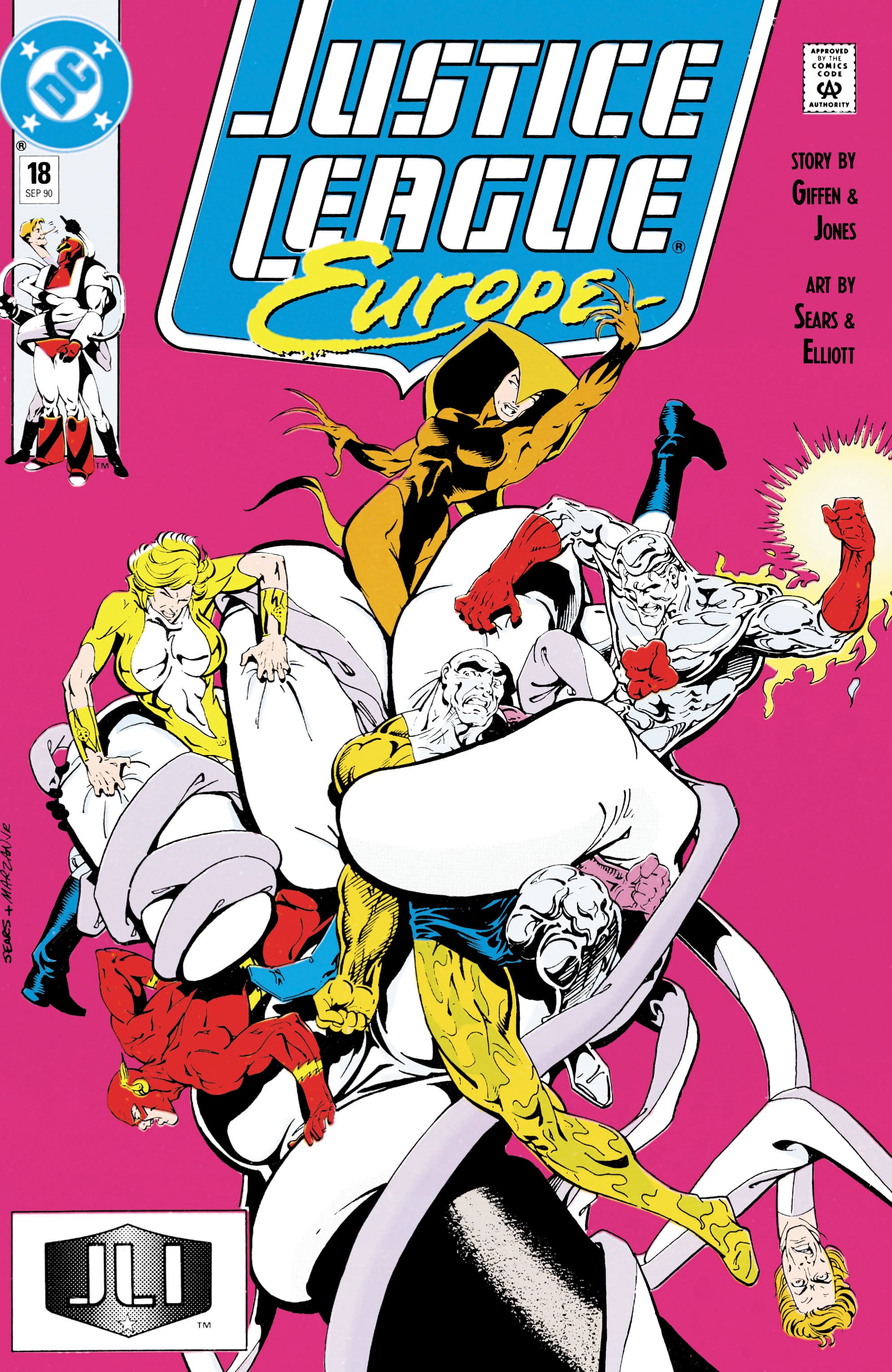 Justice League Europe #18
