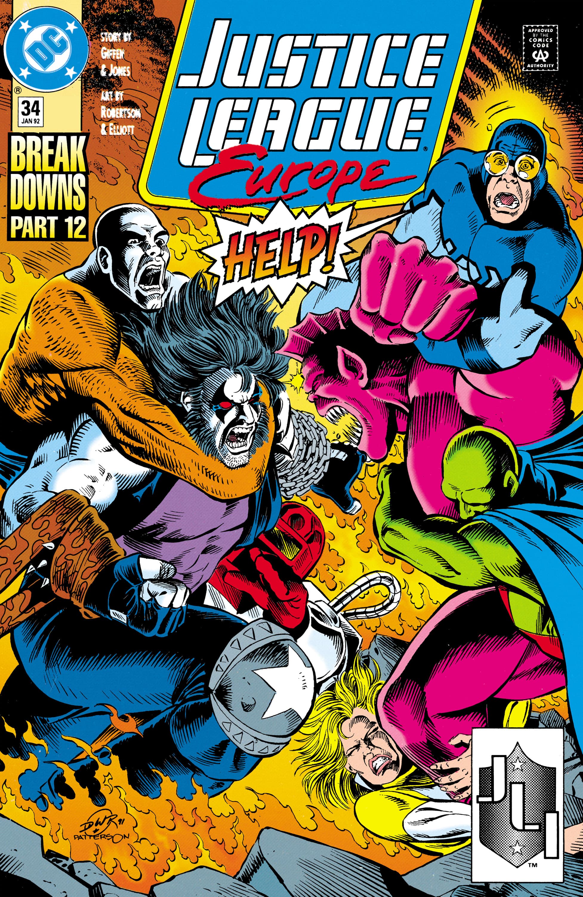 Justice League Europe #34