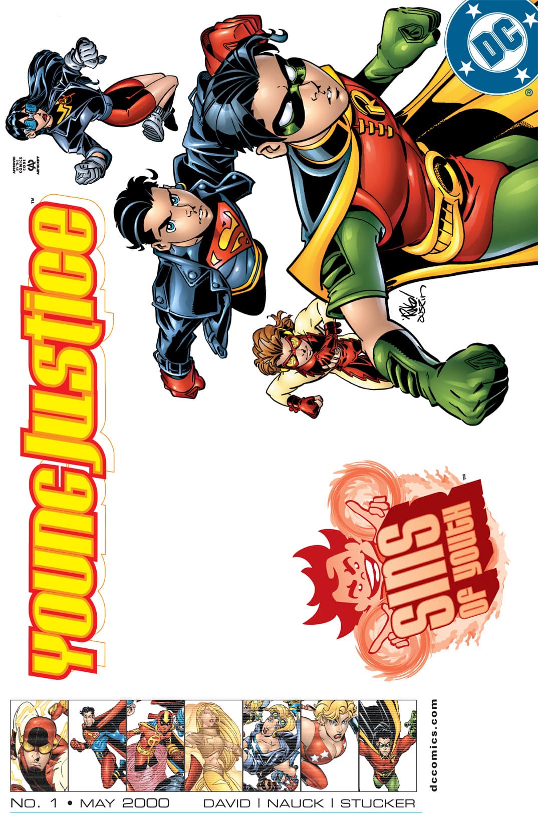 Young Justice: Sins of Youth cover — © DC Comics
