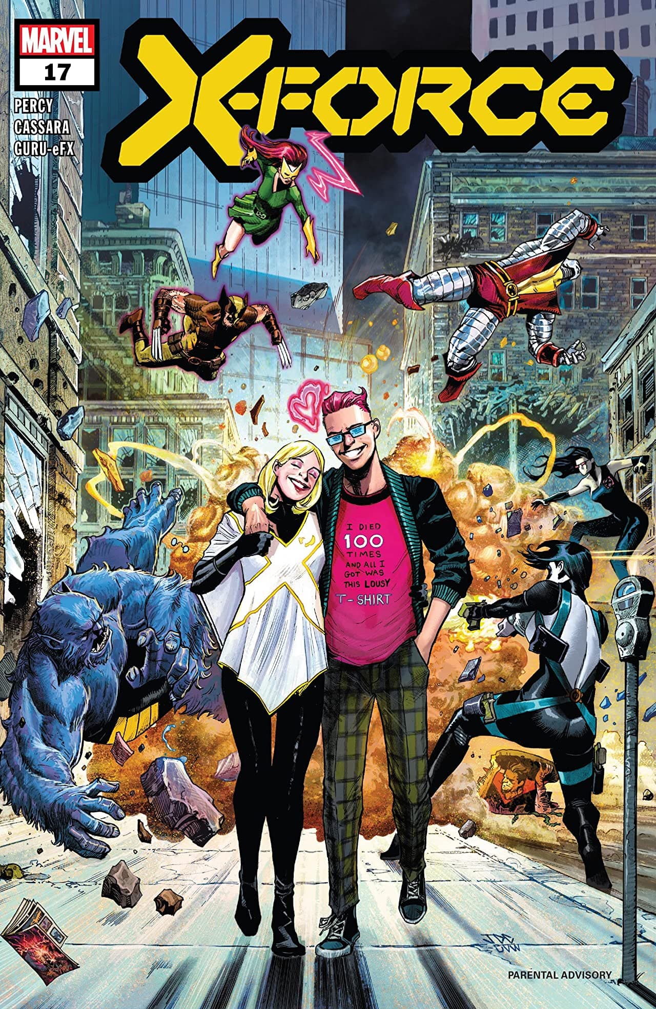 X-Force #17 cover