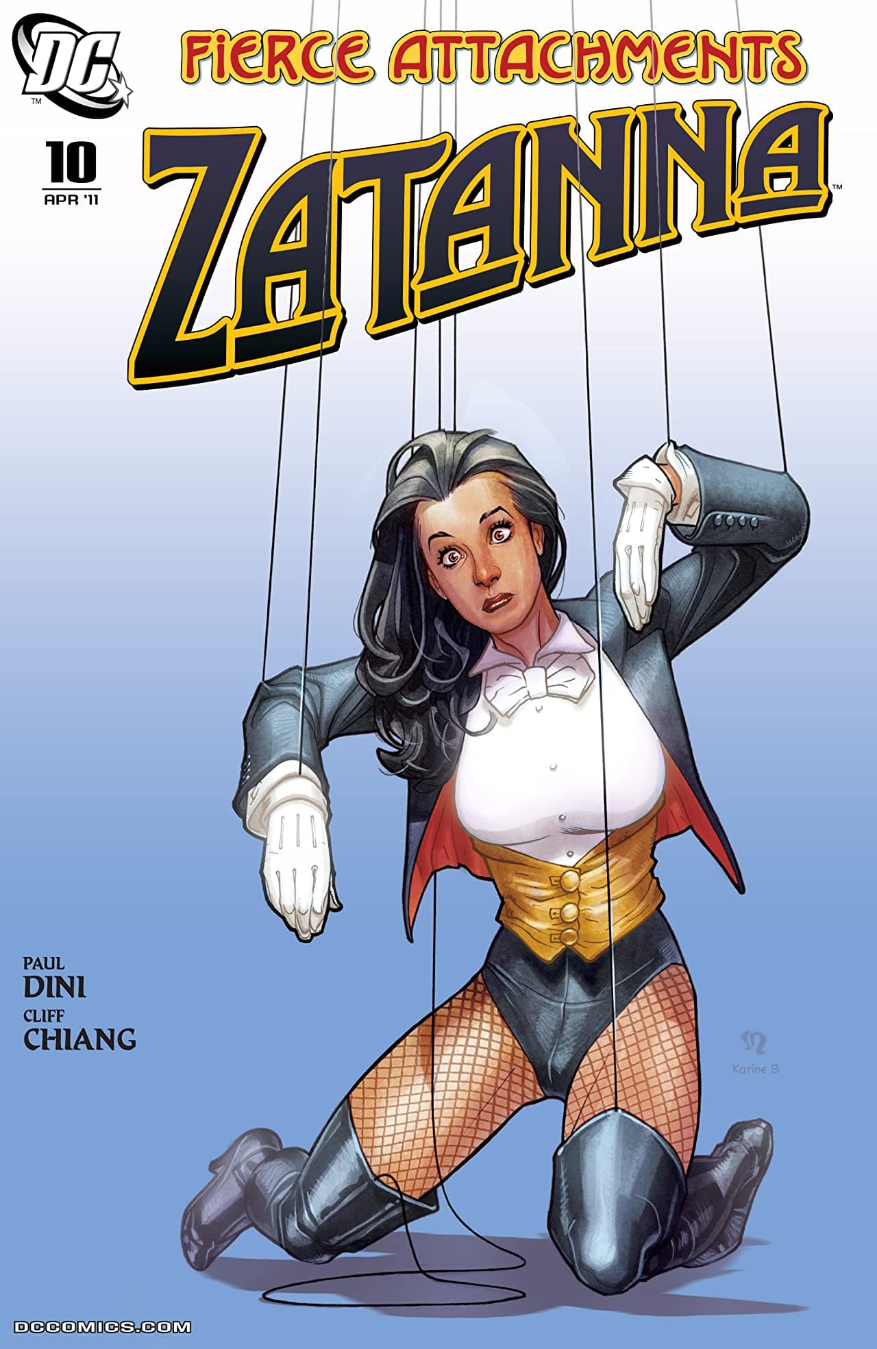 Zatanna #10 cover