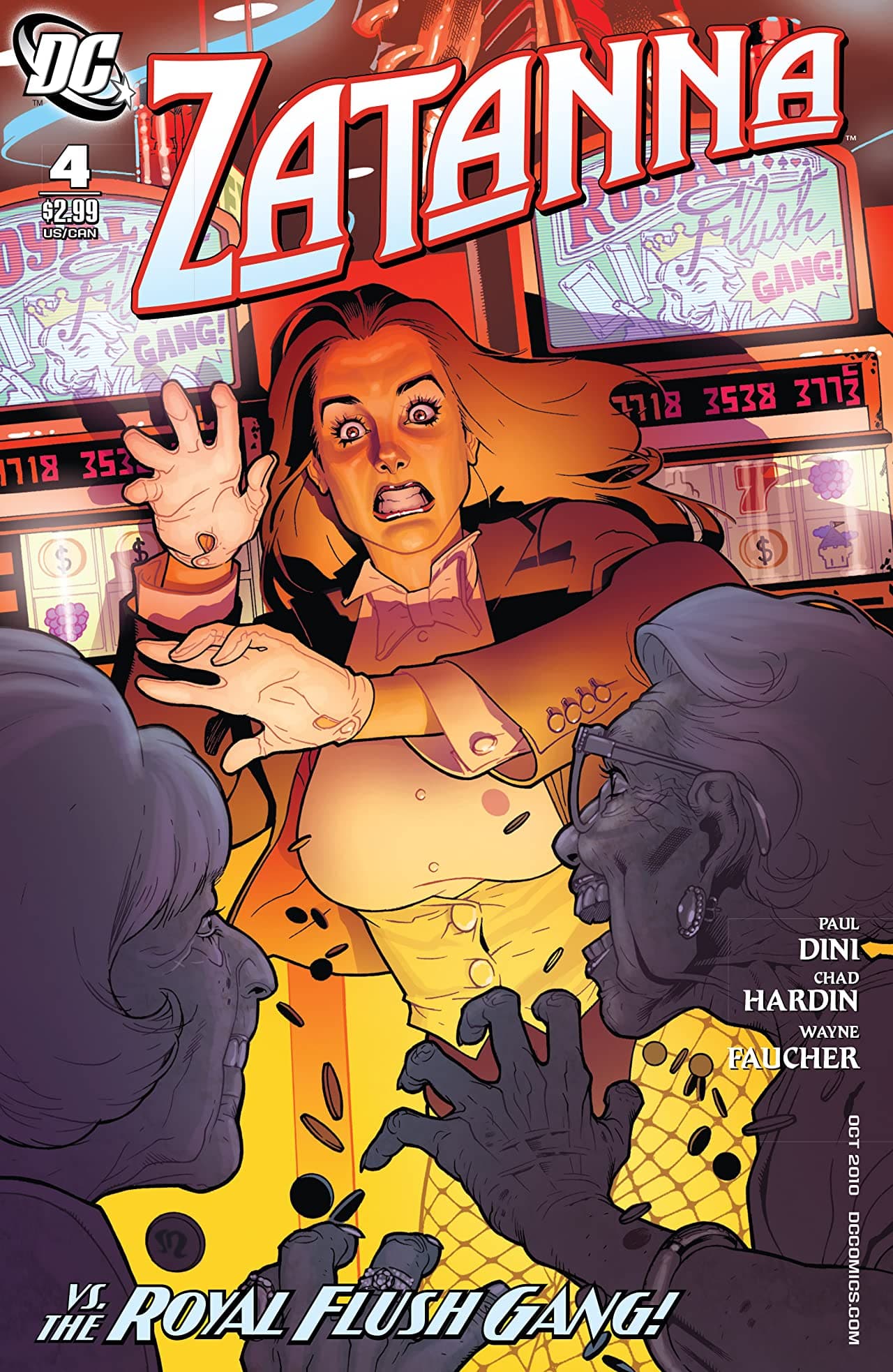Zatanna #4 cover