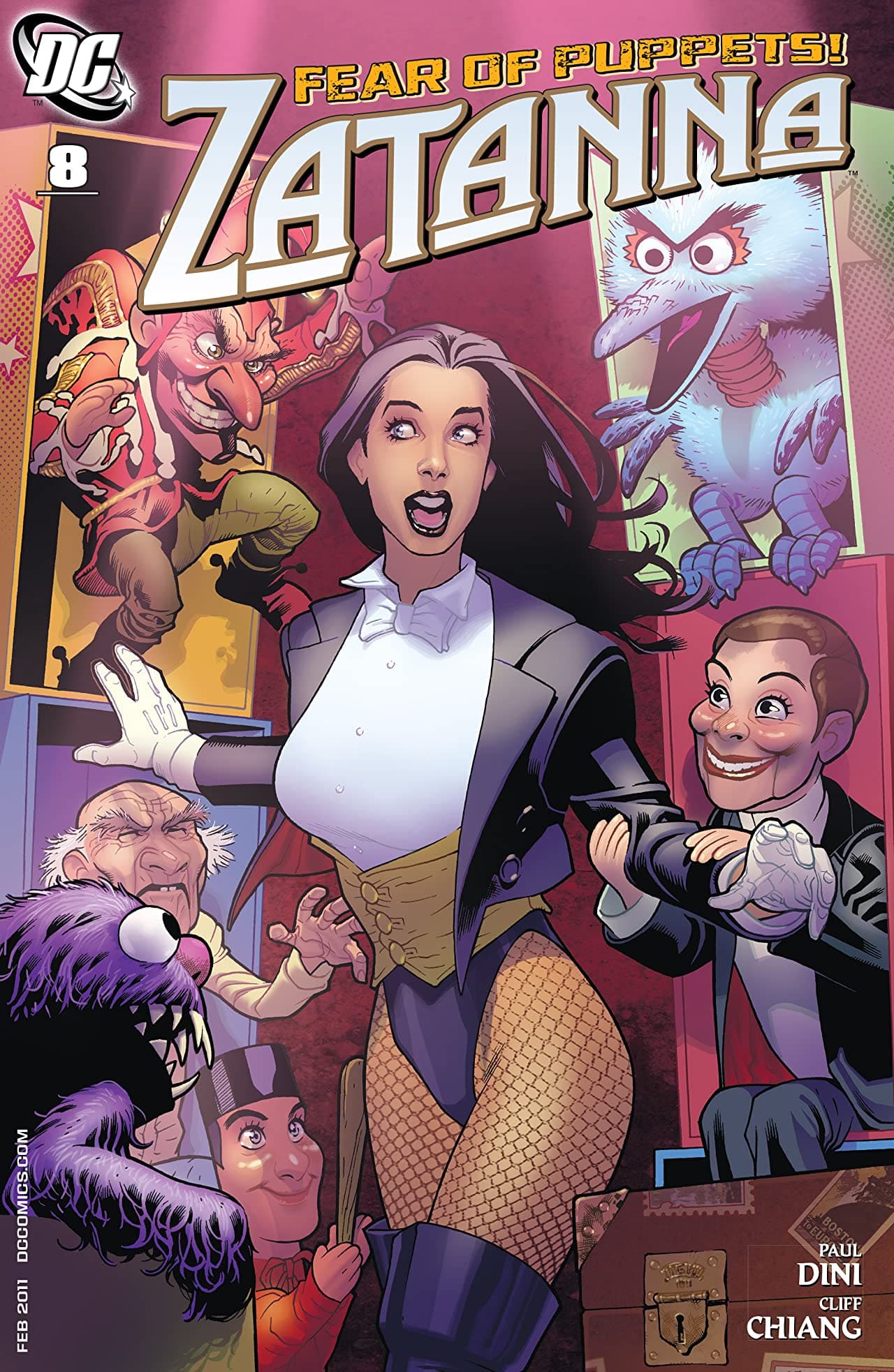 Zatanna #8 cover