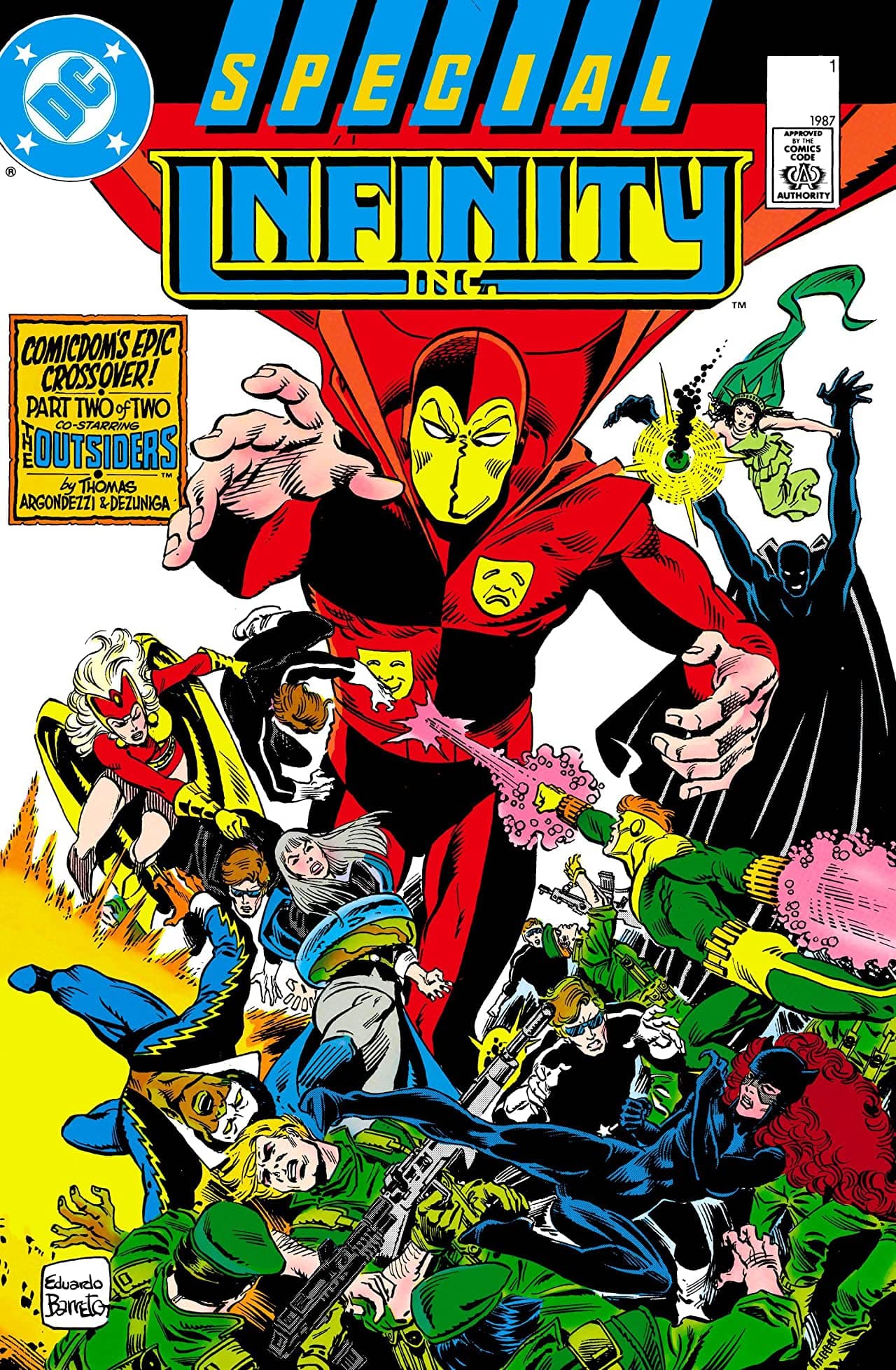 Infinity Inc. Special cover — © DC Comics