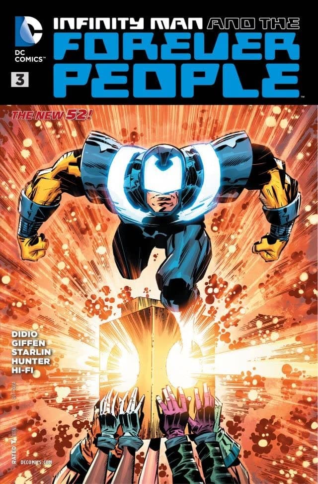 Infinity Man and the Forever People #3 cover