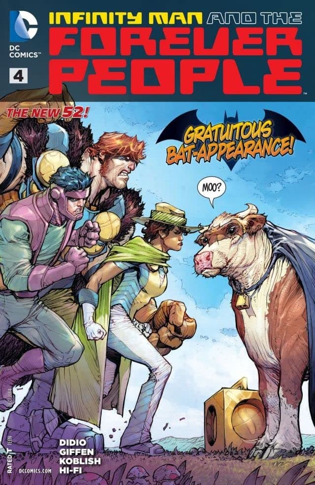 Infinity Man and the Forever People #4 cover