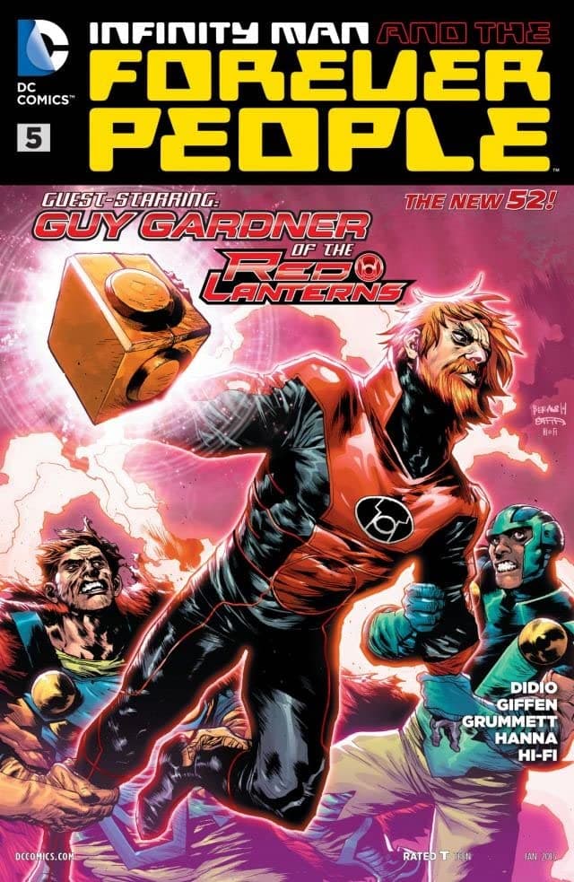 Infinity Man and the Forever People #5 cover