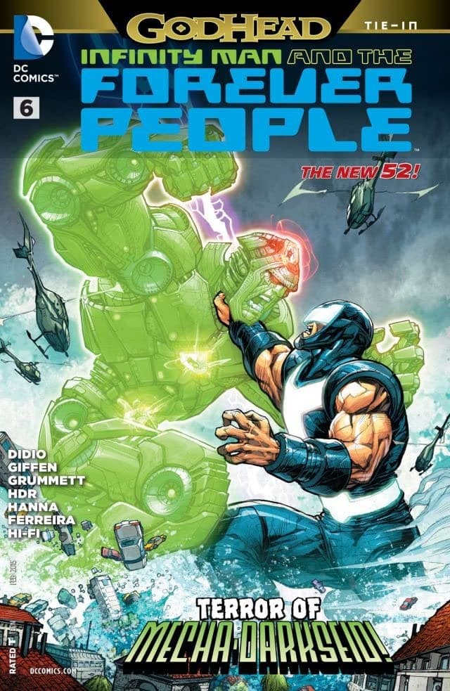 Infinity Man and the Forever People #6 cover