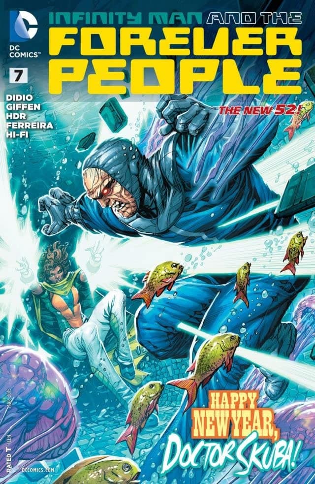Infinity Man and the Forever People #7 cover