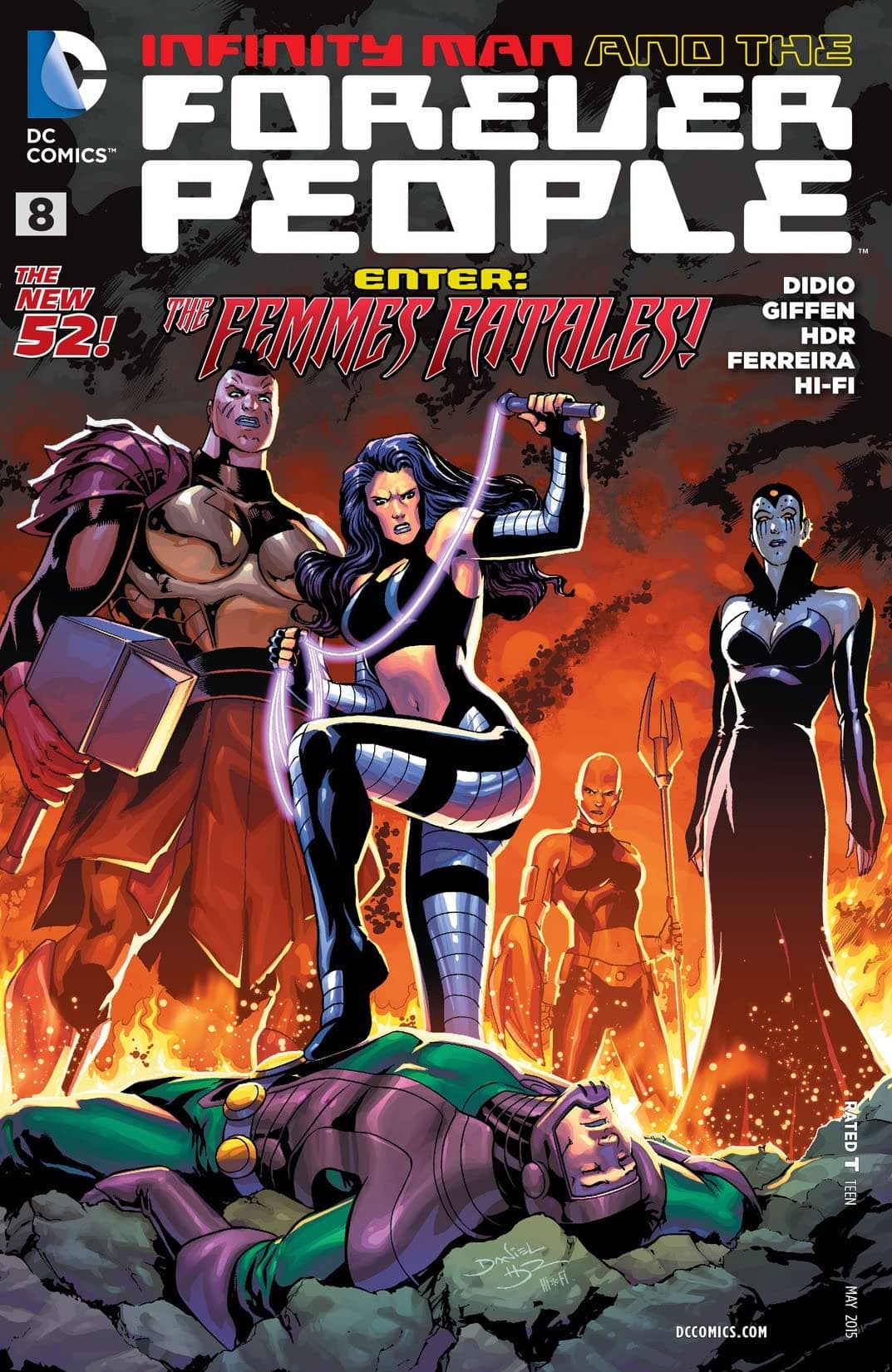 Infinity Man and the Forever People #8 cover