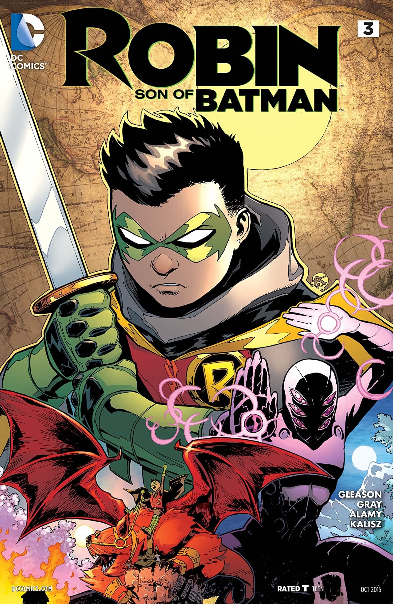Robin: Son of Batman #3 cover