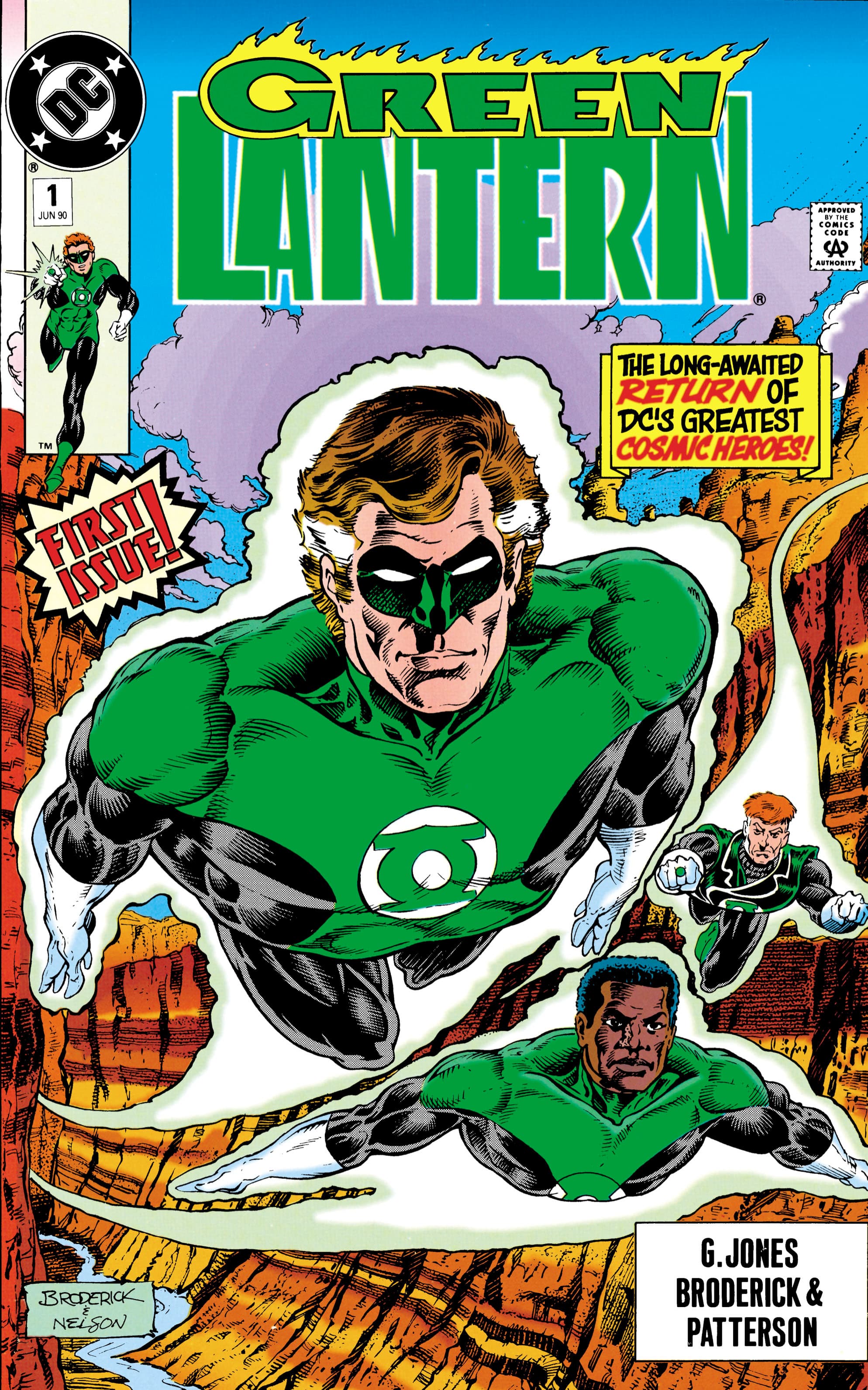 Green Lantern #1 cover