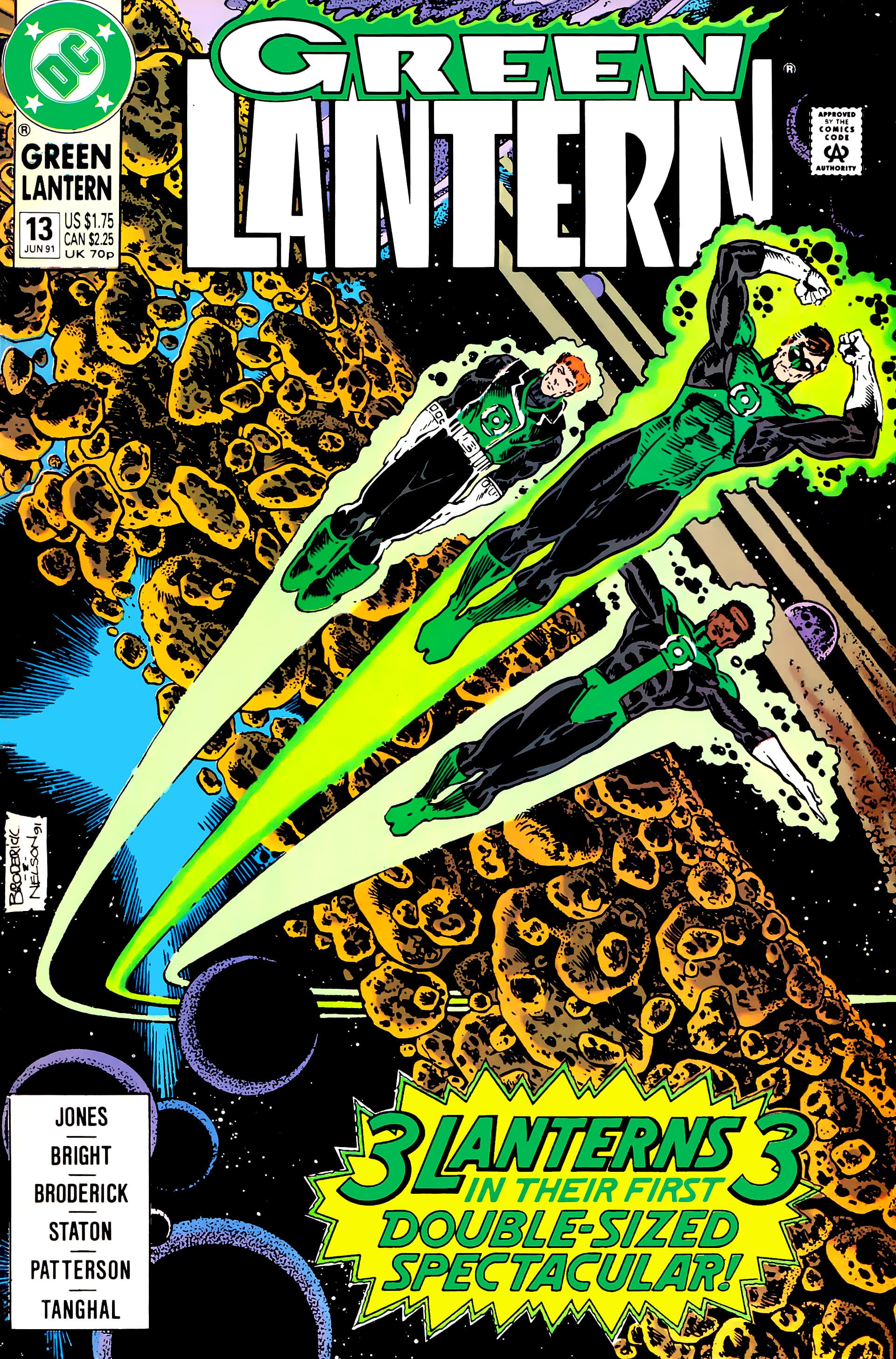 Green Lantern #13 cover