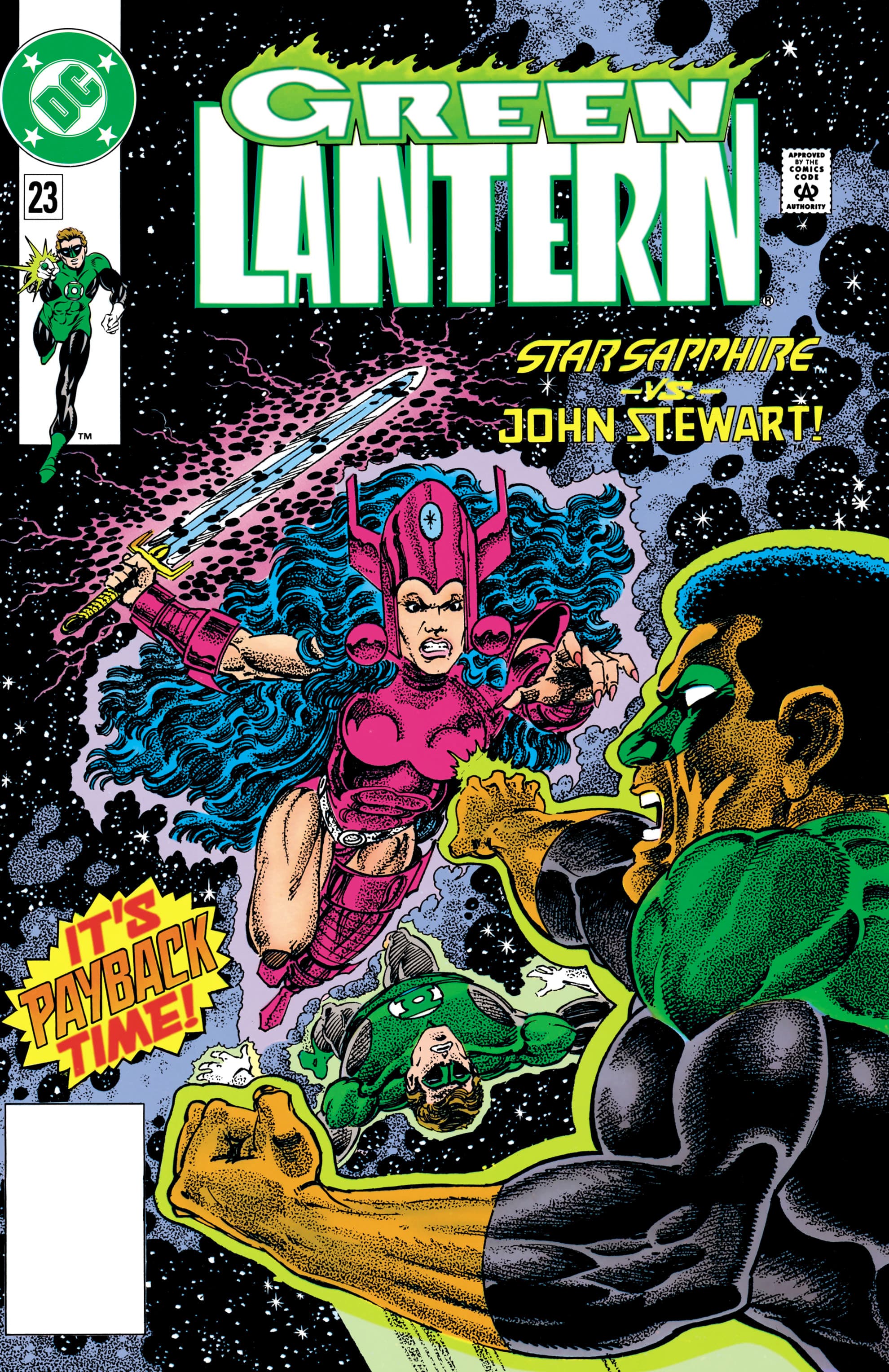 Green Lantern #23 cover